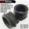 Motorcycle Carburettor Interface Adapter Intake Manifold For Honda XLV600 XL600V Transalp XLV650 NT650 XL650V Hawk GT Moto 2Pcs