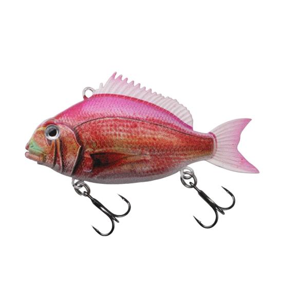 Hard Bait Swimbait with Treble Hook Realistic Looking Bright Color Natural Swimming Posture Portable Fishing Lure Fake Bait