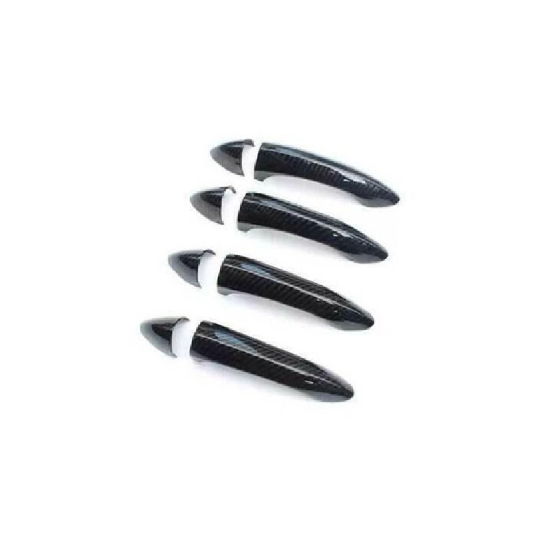 For Chevrolet Cruze 16-19 Carbon Fiber Car Outside Door Handle Cover Trim 8PCS