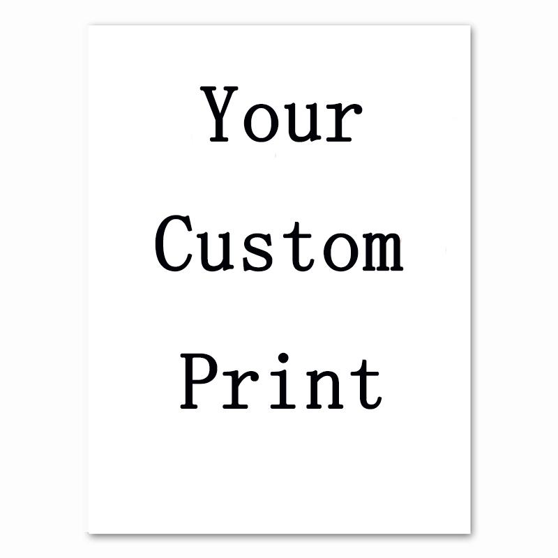 

(твердая деревянная рама) Персонализированное настенное искусство с печатью на холсте