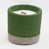 Scented Candle Sea Moss And Herbs Wooden Wick
