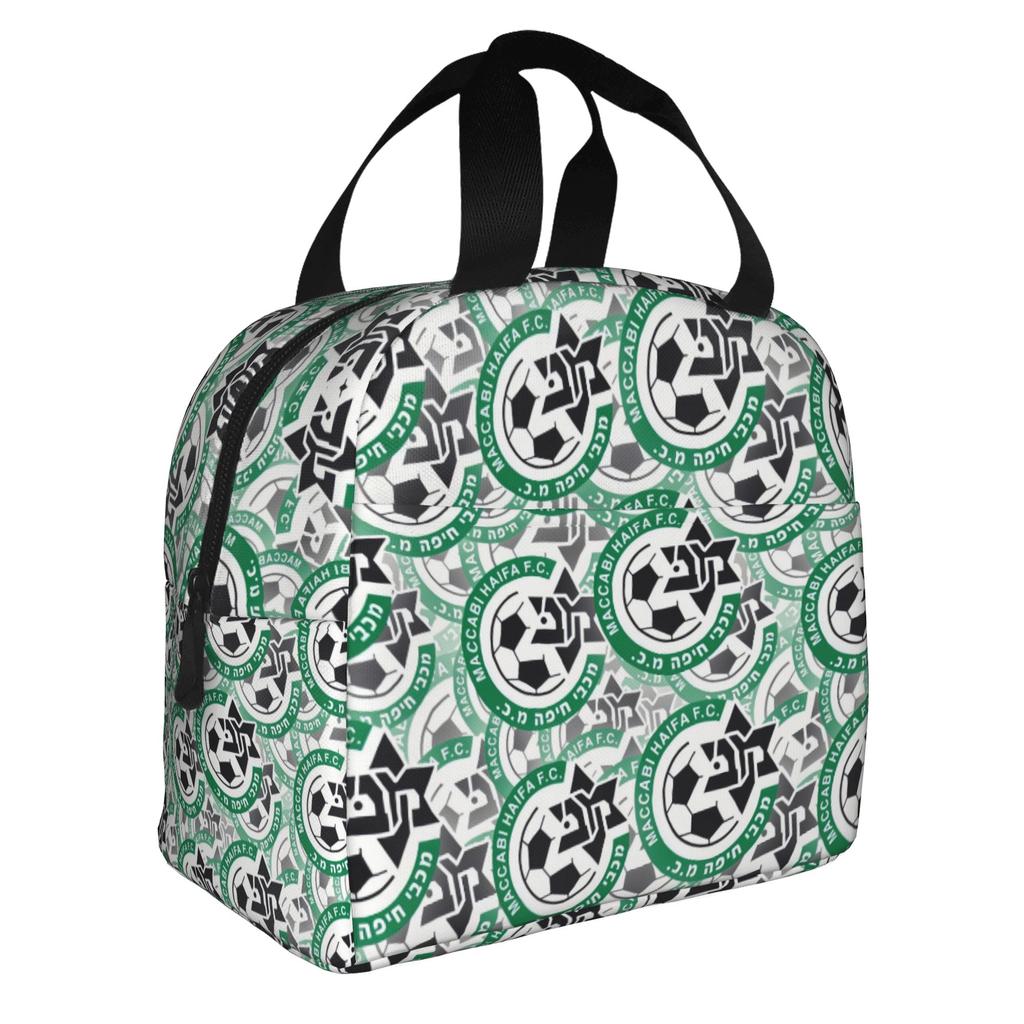 Footbally Beitar Jerusalem FC Soccer  Insulated Lunch Bag for Work School  Waterproof Cooler Thermal Lunch Box Women Men