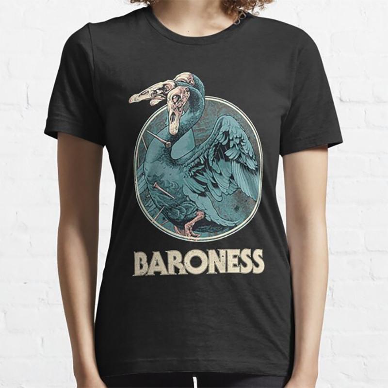 T-shirt Noir Coton Baroness Band Cadeau Pour Amis Unisex DN18 T-shirt Unisexe