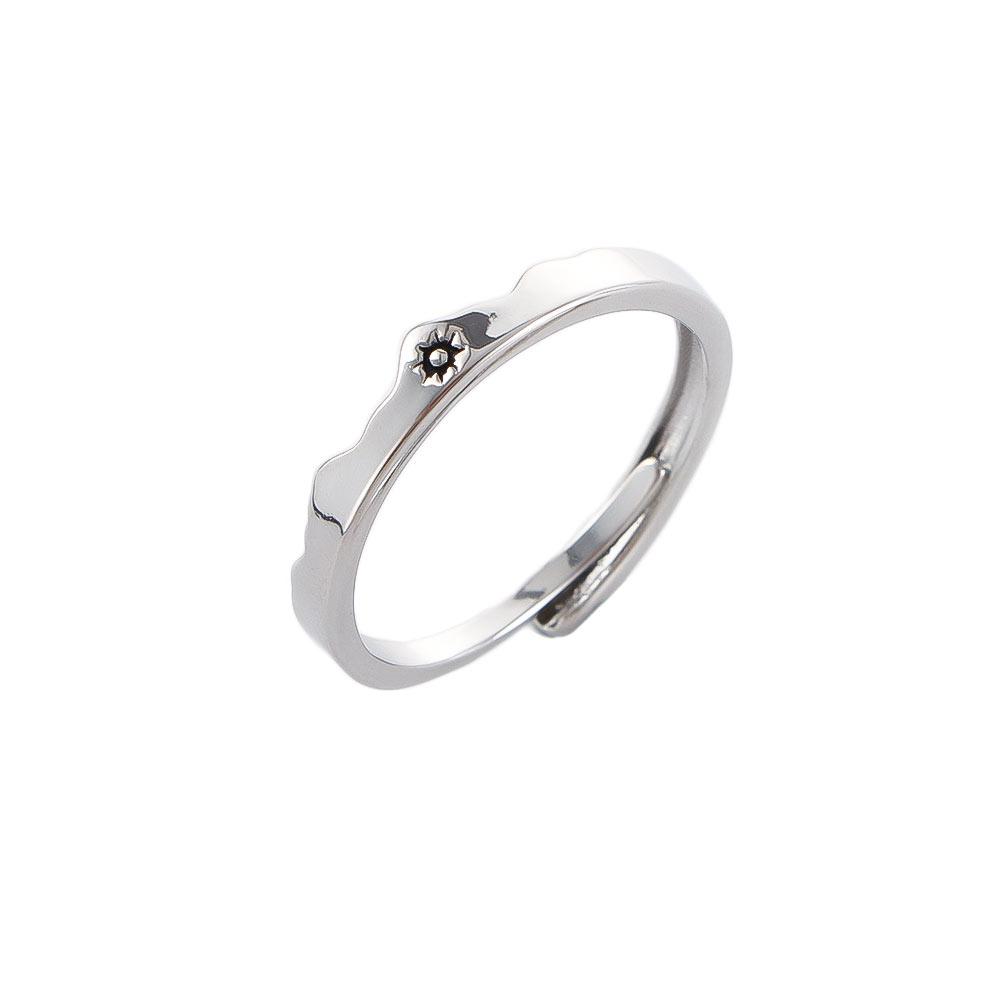 

Engagement Adjustable Men Copper Woman Sun Finger Ring Fashion Jewelry Open Ring Couple Ring sun-men