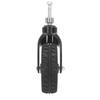 6in Wheelchair Tire Universal PU Hub PVC Tire Steel Strong Bearing Wheelchair Front Castor Wheel