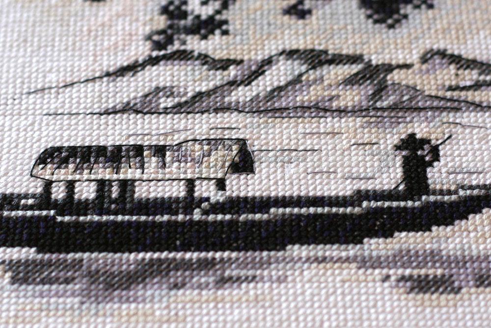 Cross Stitch Kit Abris Art Boat