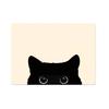 Black Cat Small Mouse Pad - Thickened, High Appearance, Locked Edge, Office Desktop, Hot Selling