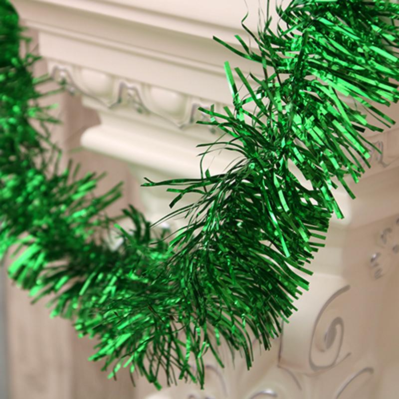 Multicolor Christmas Tinsel Garland for Tree Decoration