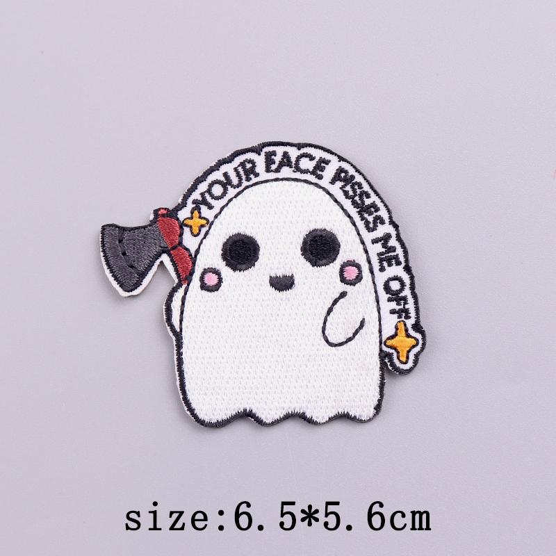 Little Yellow Duck Embroidery Patches For Clothing Hip Hop Animal Patch Iron On Patches On Clothes Fusible Patch Stickers Badges