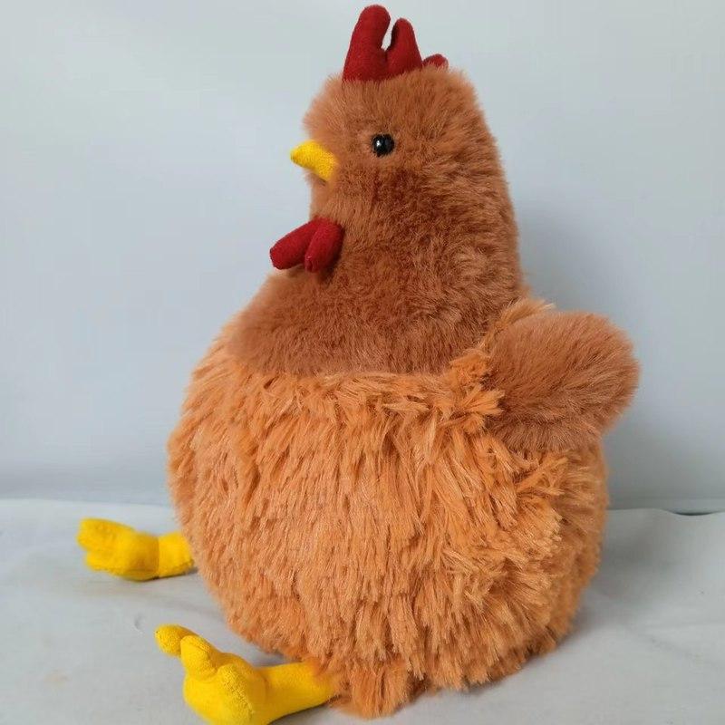 Jelly Cat 25cm Cecil Huhn Simulationspuppe Henne Niedlich Kreativ Plüschtiere Heimdekoration Kissen Katzenspielzeug Haustierbedarf