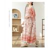 Flesh Covering Skinny Round Neck Long Skirt