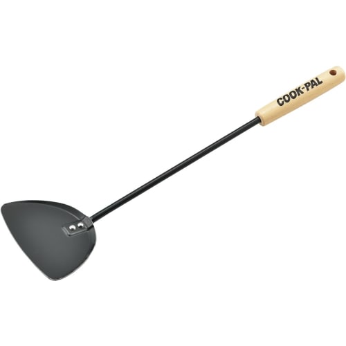 Yoshikawa Turner, Black, 40.7cm, Made In Japan, Cookpal Chinese Spatula, YJ2488