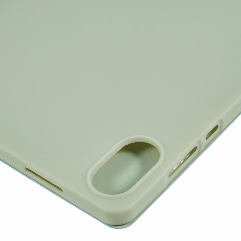 For Honor Pad X8a Case PU Leather+Silicone Tri-Fold Stand Tablet Cover