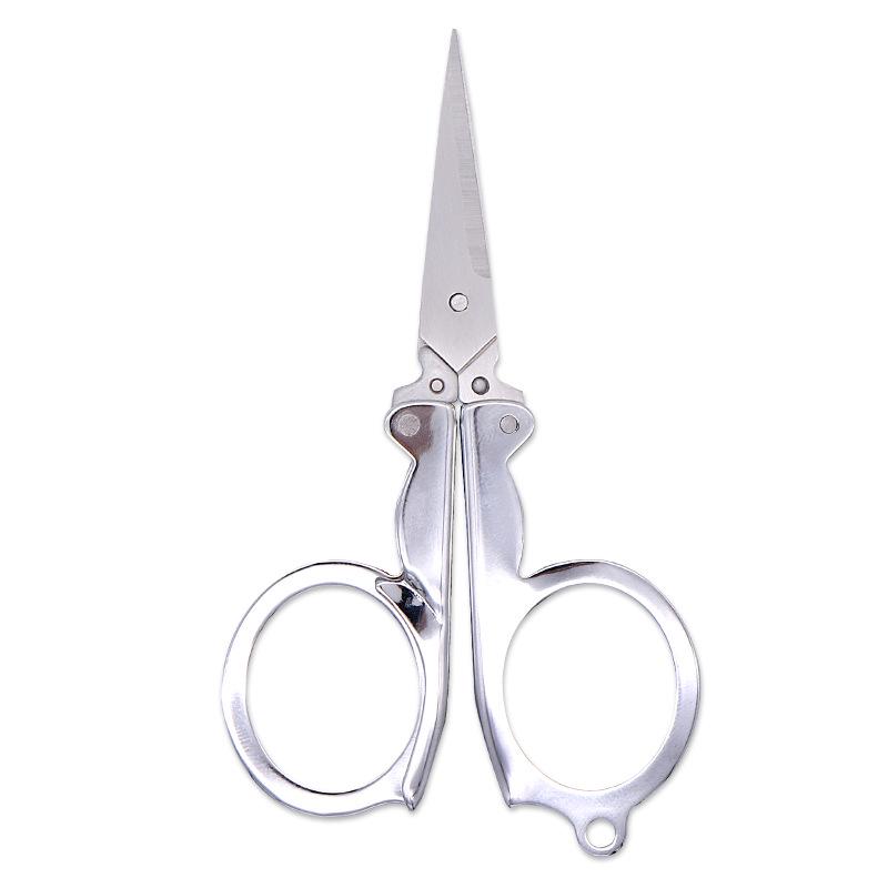 Stainless Steel Travel Folding Mini Scissors for Fishing and Multi-Purpose Use