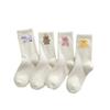 Australian Fleece Socks Boneless Medium Tube Socks Fleece Thickened Warm Confinement Socks Fluffy Home Sleep Floor Socks