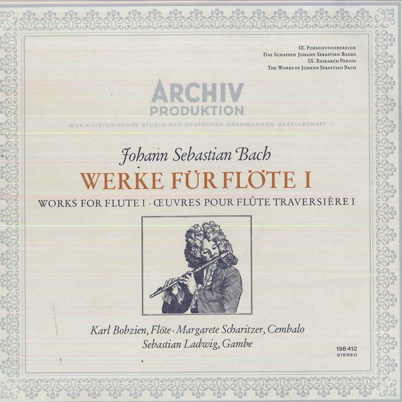 

LP Record KARL BOBZIEN(FLOTE)/MARGARETE SCHAR - J.s.bach/Werke Fur Flotei 198412 POLYDOR Japan Classical Used