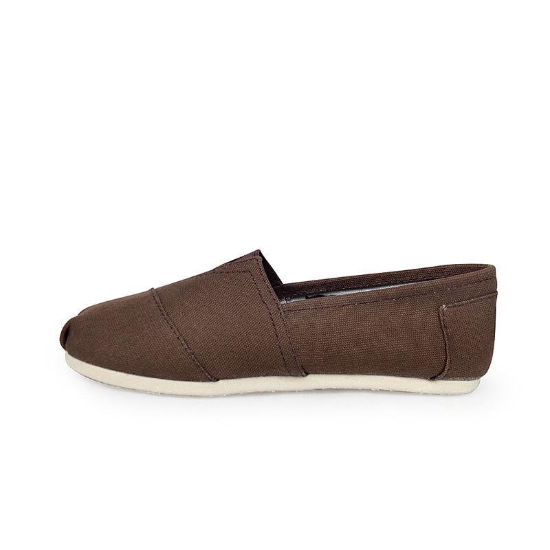 Spring/Summer Linen Slip-On Loafers - Hard Sole Casual Shoes