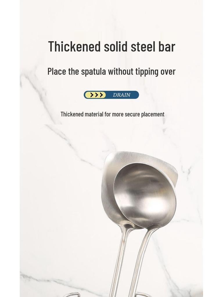 Stainless Steel XL Anti-Mold Kitchen Chopstick Holder