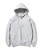 Heavyweight Garment Washed Hoodie Ash Gray Fht500