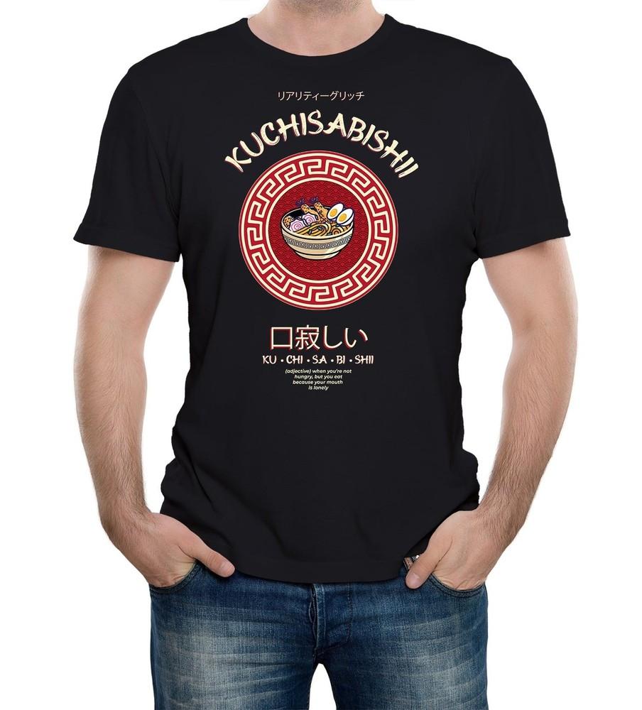 

Мужская футболка с лозунгом «Мой рот скучает» Аниме Рамен Япония 4XL