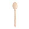 Asahi Green Wooden Spoons, 160 Pieces (Pack of 100) [100% Natural Birch Wood, Disposable Spoons]