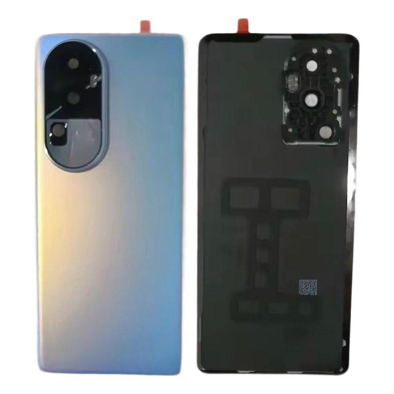 Battery Cover For OPPO Reno 10 5G (China) PHW Back Housing Glass Rear Panel With Camera Lens Replacement Repair Parts