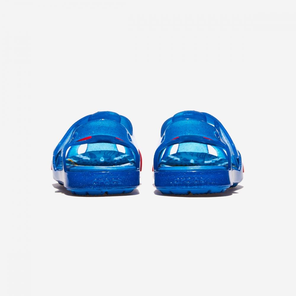 Crocs Белоснежные сандалии Isabella для малышей Crs209677 Яркий кобальт 130 — фото 5