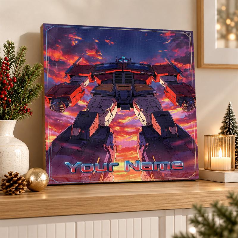 Transformers Custom Name Text 5D Diamond Painting Kit DIY Full Drill Diamond Art Decoration