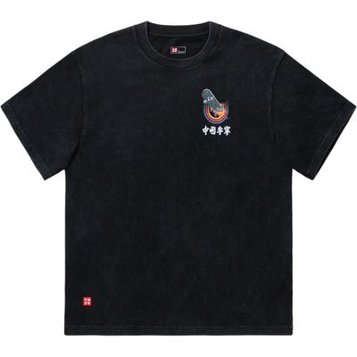 Li Ning Comfortable Casual Versatile Round Neck Short Sleeve T-Shirt Unisex Tops Black AHSU939-1