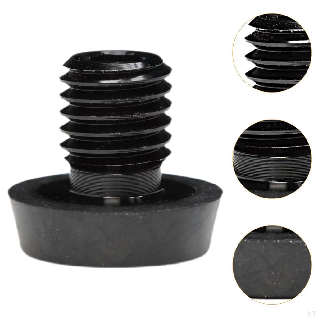 Billiard Bottom Plug Cue Rubber Bumper for Playing Club Pool Table