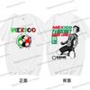 Anime Blue Lock T-shirt Harajuku Yoichi Isagi Fans Gifts Shirt Cotton Fashion Soccer Lover Tees Blue Lock Go Mexico Trend Tshirt