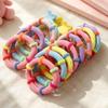 875Pcs Colorful Kids Hair Accessories Set Sweet Hair Clips Elastics Ponytail Holders  For Girls