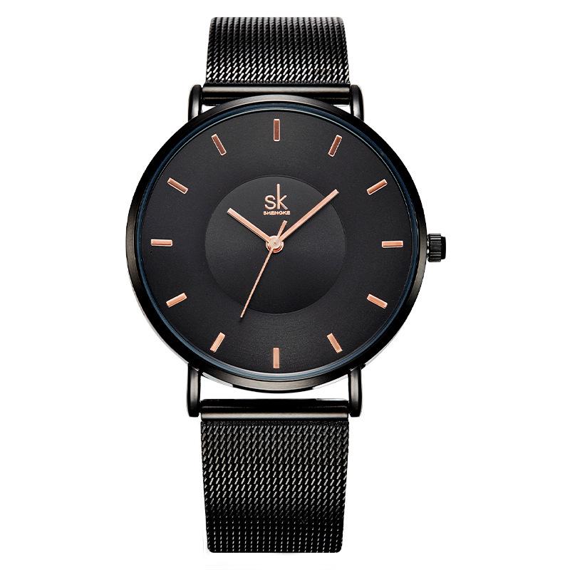 Ladies Watch Women'S Fashion Minimalist Waterproof Watch Milan Band Watch Quartz Watch K0059