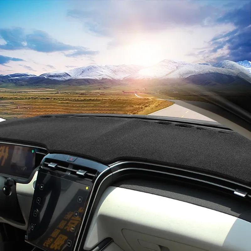 Car For Hyundai Tucson NX4 Dashboard Cover Mats Avoid Light Pads Anti-UV Case Sun Shade Trim Carpets Accessories