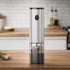USB Rechargeable Salt Pepper Mill Large Capacity Auto Spices Grinders  Kitchen Tool
