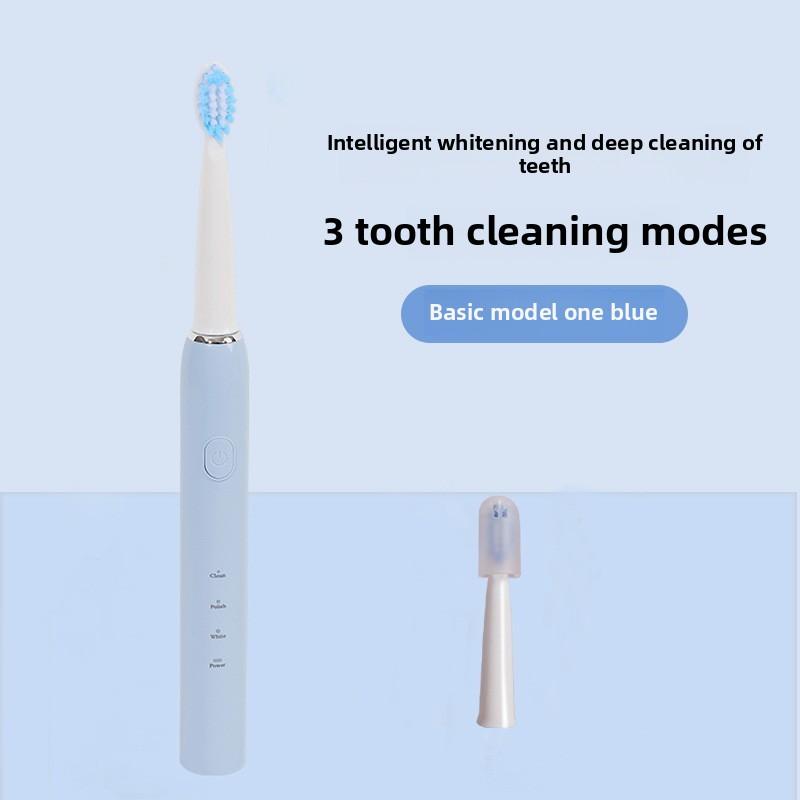 

Взрослая USB зарядка звуковая зубная щетка третья передача электрическая мягкая щетина водонепроницаемая