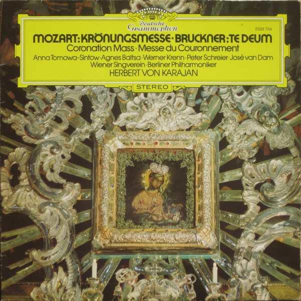 

LP Record HERBERT VON KARAJAN BERLINER PHILH Mozart Messe Nr. 14 Cdur K. 317 K 2530704 DEUTSCHE GRAMM Germany Classical Used