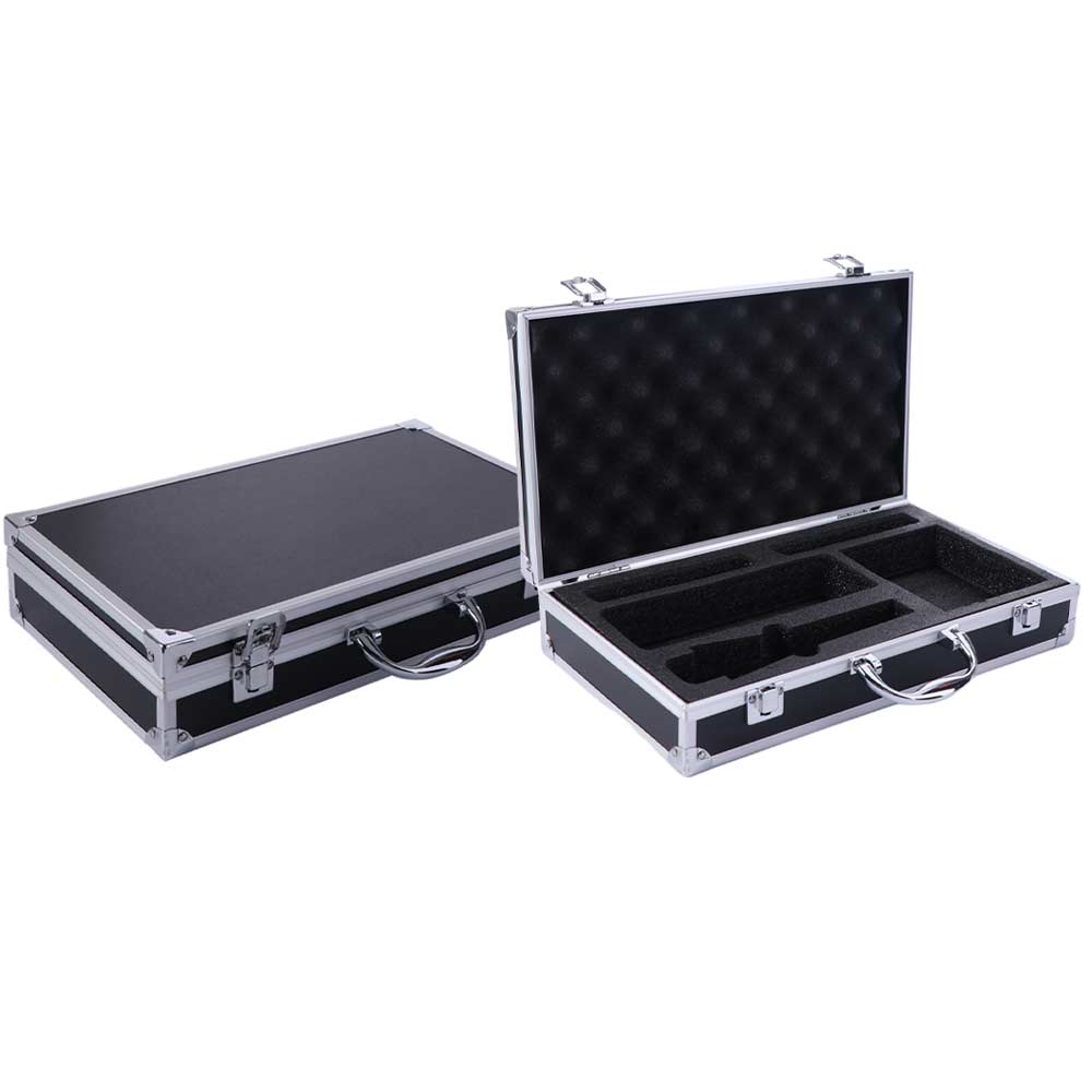 Hard Shell Microphone Carrying Case Portable Instrument Box Karaoke Storage Case  Sound Card