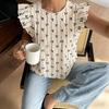 Camicette e camicie con scollo a maniche corte, primavera estate, moda casual da donna