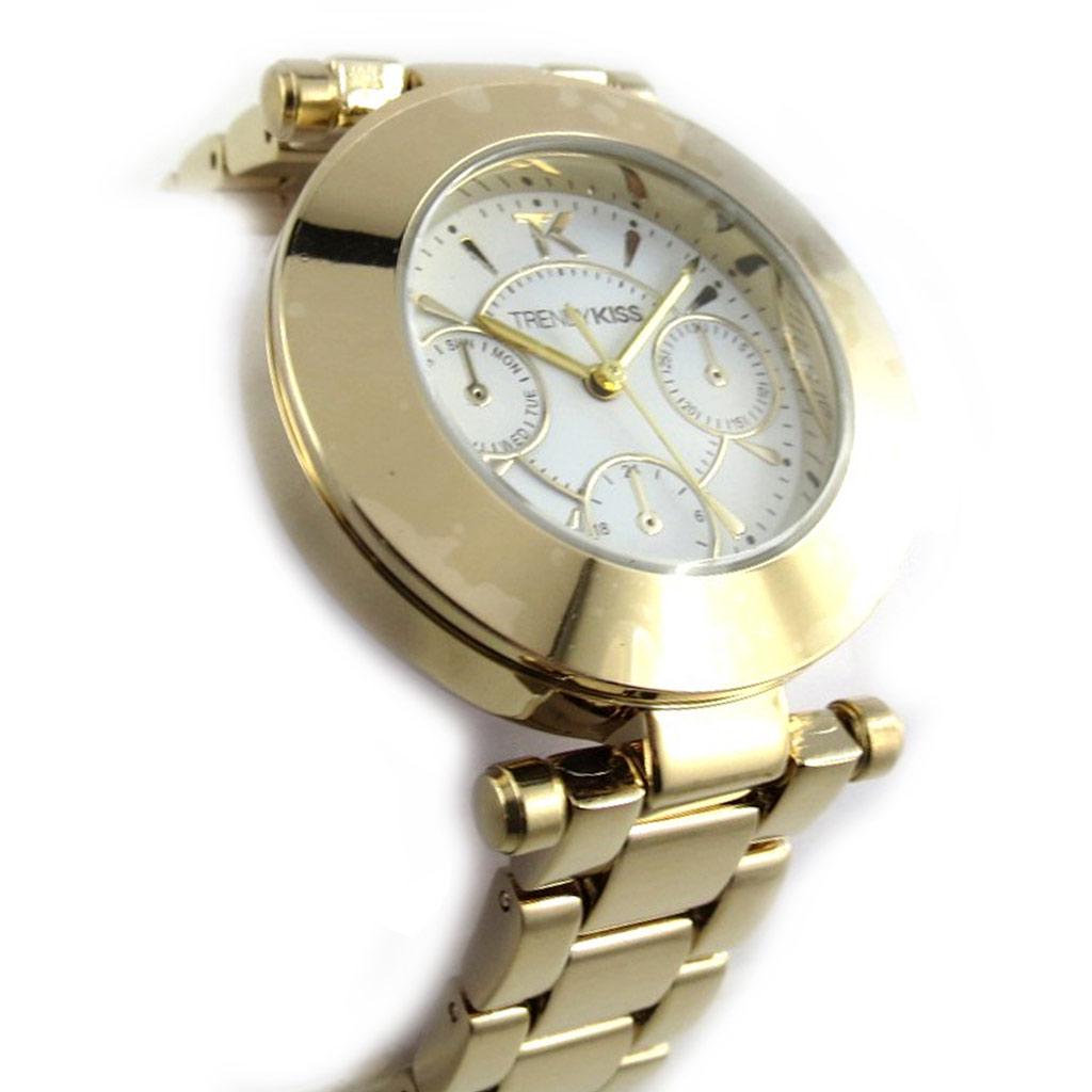 Les Trésors De Lily [N2445] - Women's Watch 'Trendy' White Gold