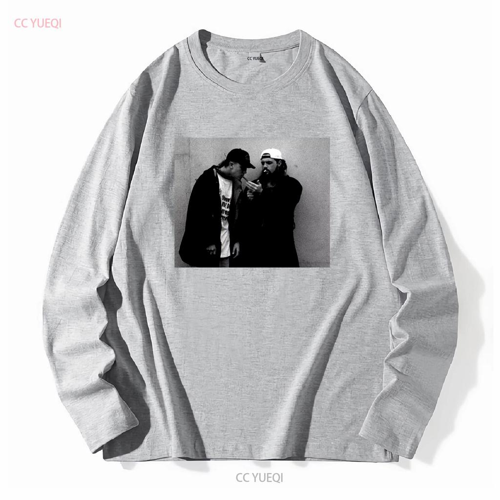 Clerks Cult Classic 90s Comedy Movie Fan Funny Jay and Silent Bob Black T Shirt Vintage Washed Comfortable Versatile Unisex