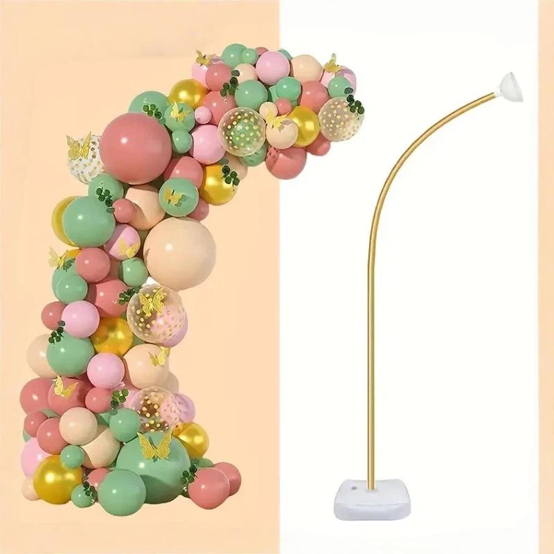 Balloon Stand Holder 1.5/2.5M Adjustable Free Bending Balloon Arch Kit for Bachelorette Party Event Supplies
