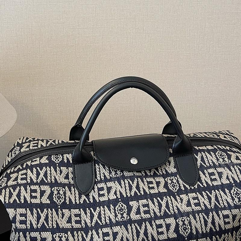 European and American Style Fashion Fitness Bag Casual Printing Design Portable Travel Bag New Texture Trend Luggage Bag