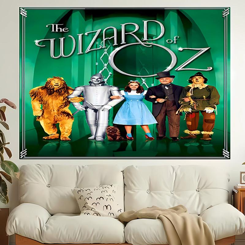 1pc The Wizard of Oz Tapestry, Living Room, Bedroom, Office, Party Decor, Ideal Festive Gift