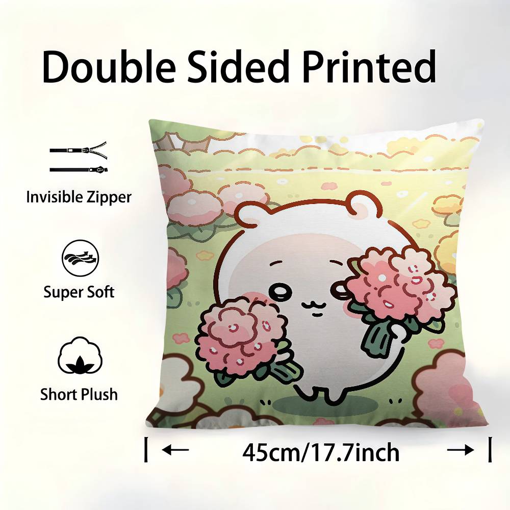 Pillow Gift Home Office Decoration Pillow Bedroom Sofa Car Cushion CoverPillow Case Cute Momongas