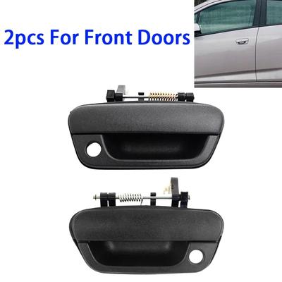 Car Front/Rear Exterior Door Handles Replacement Accessories for Chevrolet Spark 2013-2015