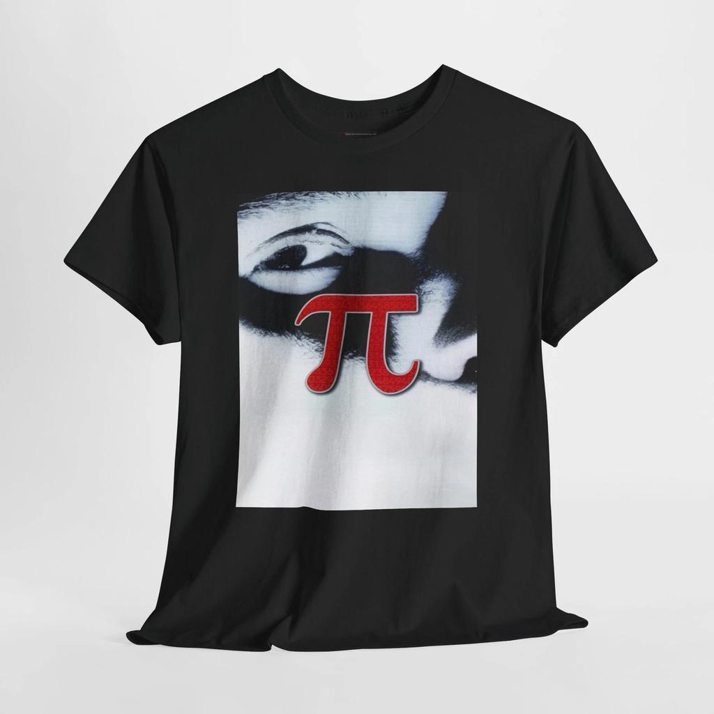 Pi 1998 Retro Film Poster Horror Unisex Grafisch T-shirt