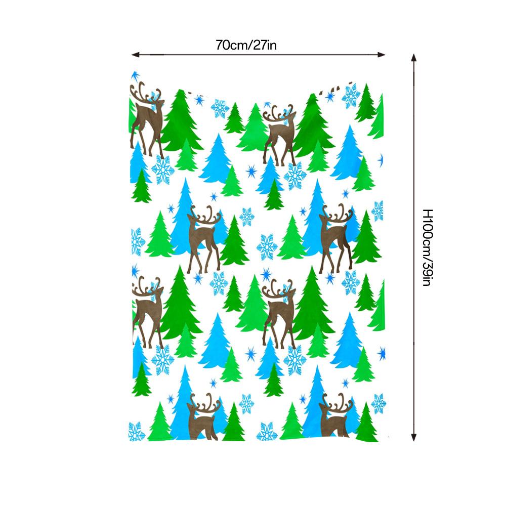 Cozy Deer Throw Blanket Forest Animal Winter Warm Bedspread Sofa Cover Home Decor Gift Holiday Festive Decor