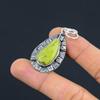 Natural Atlantisite Gemstone Jewelry 925 Sterling Silver Pendant For Women
