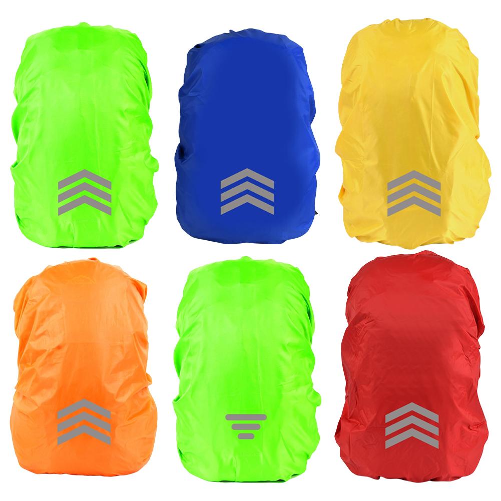 Waterproof Backpack Cover with Reflective Strips for Cycling Hiking and Travel